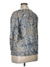Style&Co 100% Rayon Paisley Blue 3/4 Sleeve Blouse Size 14 - photo 4