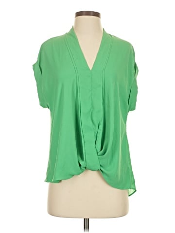 She + Sky Short Sleeve Blouse (view 1)