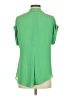 She + Sky 100% Polyester Green Short Sleeve Blouse Size S - photo 2