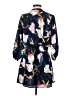 Kaari Blue 100% Polyester Print Blue Casual Dress Size S - photo 2