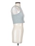 Unbranded 100% Polyester Silver Tank Top Size S - photo 4