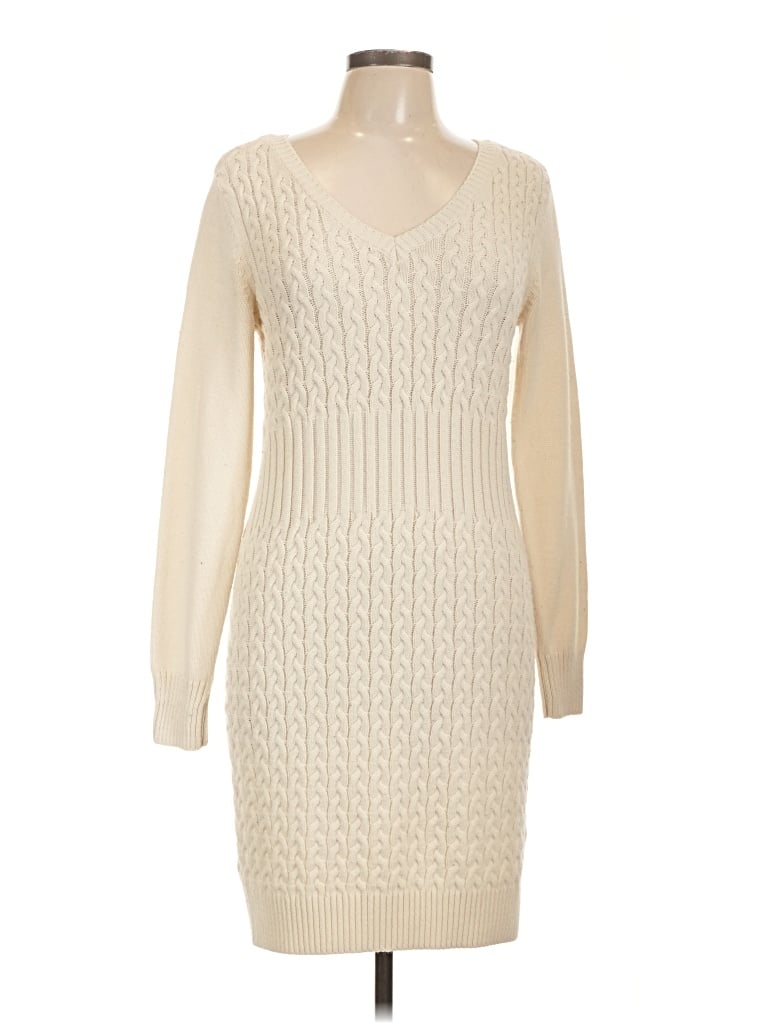 Pre-owned Venus Casual Dress In Ivory