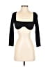 Unbranded Black 3/4 Sleeve Top Size S - photo 1
