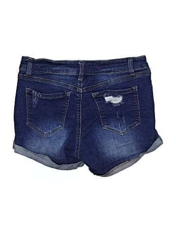 Wax Jean Denim Shorts (view 2)