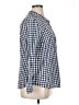 Talbots Checkered-gingham Blue Long Sleeve Button-Down Shirt Size XL - photo 4