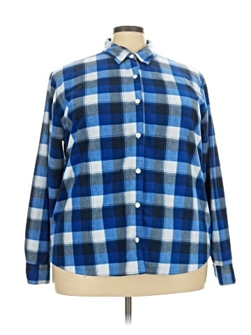 Riders by Lee Long Sleeve Blouse (view 1)