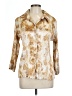 Christopher & Banks 100% Polyester Metallic Gold 3/4 Sleeve Blouse Size L - photo 1