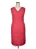 Ann Taylor Red Cocktail Dress Size 16 - photo 1