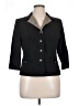 Studio 1 100% Polyester Black Blazer Size 16 (petite) - photo 1