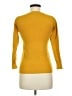 Maze Graphic Yellow Pullover Sweater Size M - photo 2