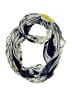 Assorted Brands 100% Polyester Yellow Gray Scarf One size - photo 1