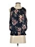 Alice Blue 100% Polyester Black Sleeveless Blouse Size S - photo 1