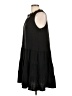 Max Studio Solid Black Casual Dress Size L - photo 5