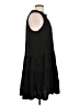 Max Studio Solid Black Casual Dress Size L - photo 4