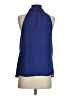 NY Collection Blue Sleeveless Blouse Size P (petite) - photo 2