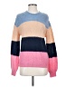 Assorted Brands Color Block Pink Blue Pullover Sweater Size XS - photo 1