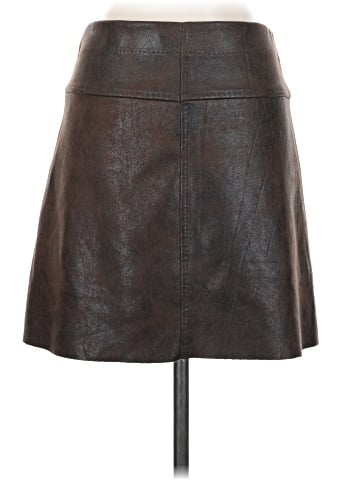 Max Studio Faux Leather Skirt (view 2)