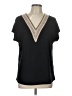 Assorted Brands Black Short Sleeve Top Size L - photo 1