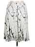 Everleigh Print Silver Casual Skirt Size L - photo 1