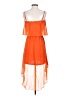 Bebe 100% Polyester Orange Cocktail Dress Size XS - photo 2