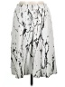 Everleigh Print Silver Casual Skirt Size L - photo 2
