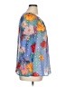 Fig and Flower 100% Polyester Blue 3/4 Sleeve Blouse Size 1X - photo 4