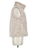 Dylan 100% Polyester Ivory Faux Fur Vest Size M - photo 4