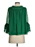 CeCe 100% Polyester Green 3/4 Sleeve Blouse Size S - photo 2