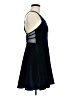 City Studio Solid Blue Cocktail Dress Size 9 - photo 4