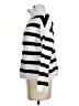 Tahari Stripes Silver Pullover Sweater Size S - photo 5