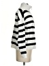 Tahari Stripes Silver Pullover Sweater Size S - photo 4