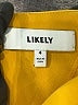 Likely Solid Yellow Casual Dress Size 4 - photo 7
