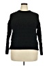 Time and Tru Black Pullover Sweater Size 20 - photo 1