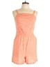 Old Navy 100% Rayon Hearts Orange Romper Size M - photo 1