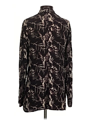 Rachel Roy Long Sleeve Silk Top (view 2)
