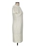 Unbranded 100% Polyester Chevron-herringbone Ivory Cocktail Dress Size 8 (estimated) - photo 4