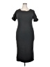 Humanoid Solid Gray Casual Dress Size XXL (estimated) - photo 1