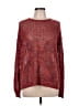 Minnie Rose Tweed Red Pullover Sweater Size L - photo 1