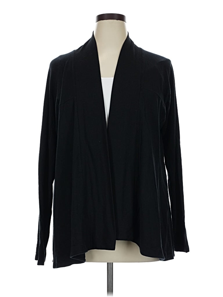 Pre-owned Active Life Cardigan Sweater In Black