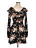 Assorted Brands Floral Black Casual Dress Size L - photo 1