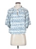 Universal Thread Blue Short Sleeve Blouse Size XS - photo 1