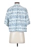 Universal Thread Blue Short Sleeve Blouse Size XS - photo 2