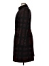 Burberry Burgundy Black Coat Size 14 - photo 5