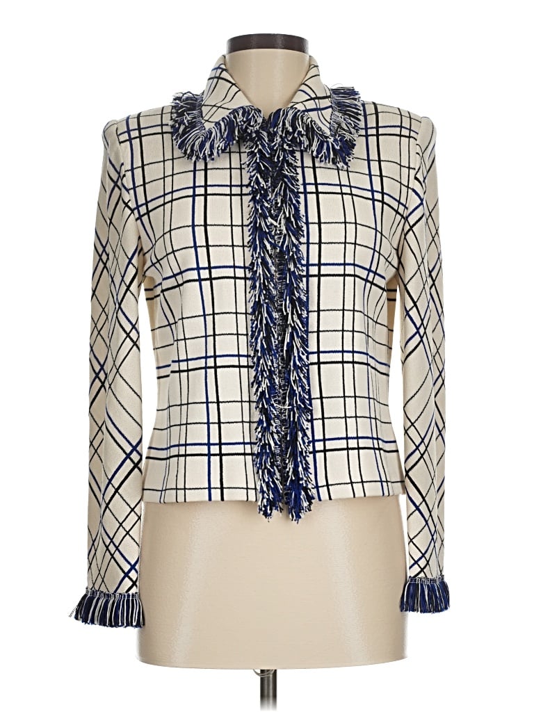 Pre-owned St. John Collection By Marie Gray Jacket In Ivory