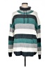 Carve Designs Stripes Teal Pullover Sweater Size XL - photo 1