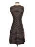 BCBGMAXAZRIA Chevron-herringbone Brown Cocktail Dress Size XS - photo 2