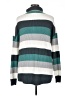 Carve Designs Stripes Teal Pullover Sweater Size XL - photo 2