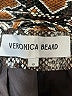 Veronica Beard 100% Polyurethane Animal Print Silver Jacket Size 10 - photo 6