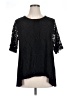 Chico's Black Short Sleeve Top Size XL - photo 1