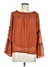 Unbranded Orange 3/4 Sleeve Blouse Size M - photo 1